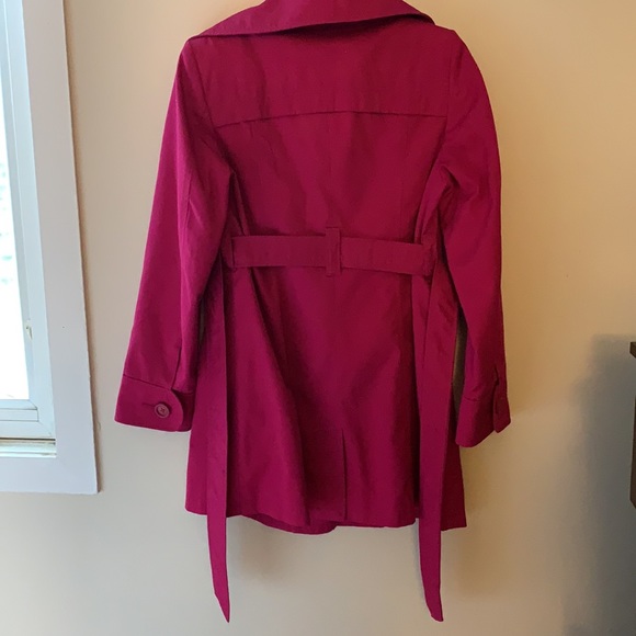 Pink Merona lightweight pea coat style jacket - Picture 6 of 6